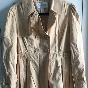 3/4 length camel coat